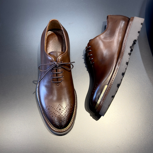 Ergonómikus talpú bőr mokaszin férfiaknak®