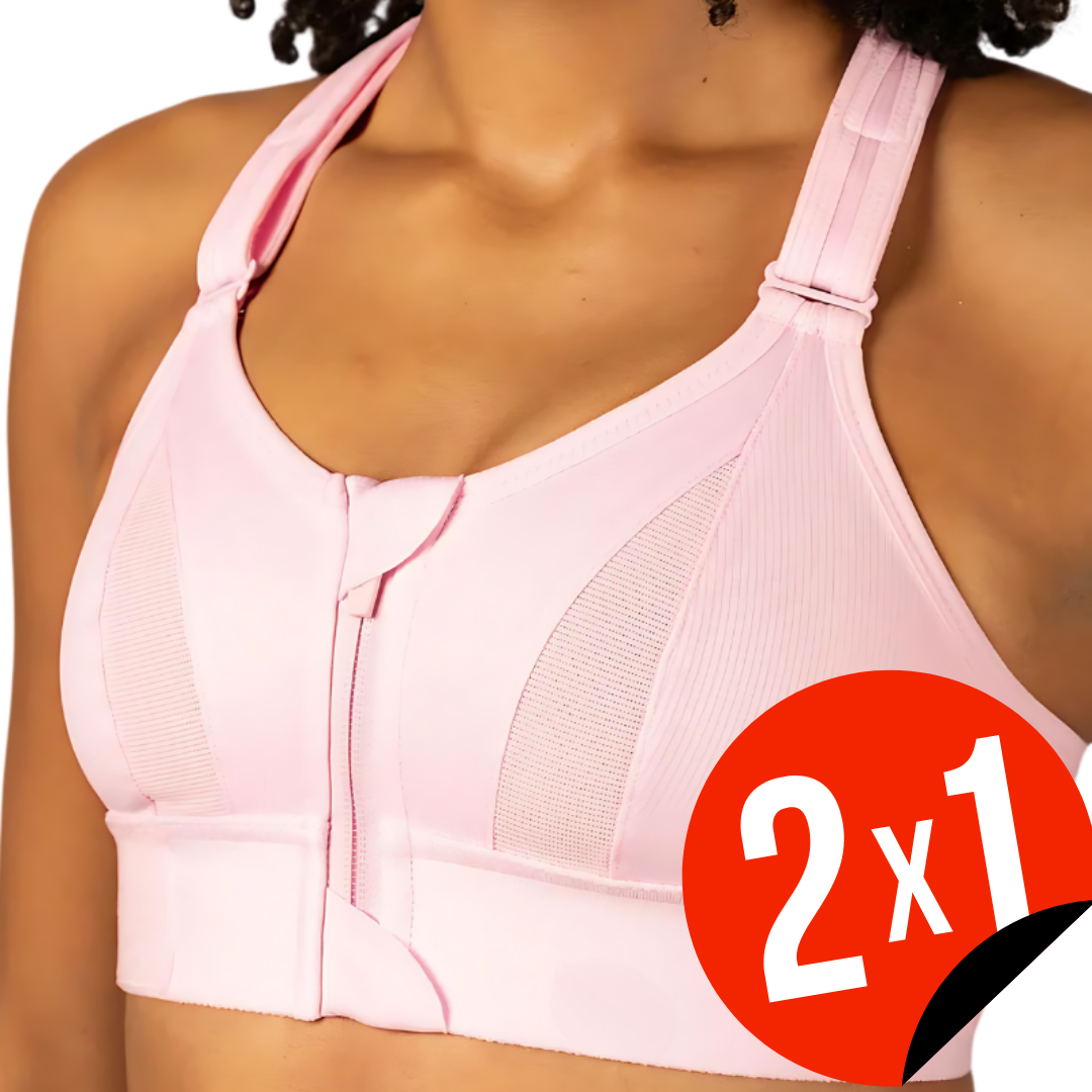 Erős ütésálló állítható sportmelltartó elülső záródással (2X1 AKCIÓ)®