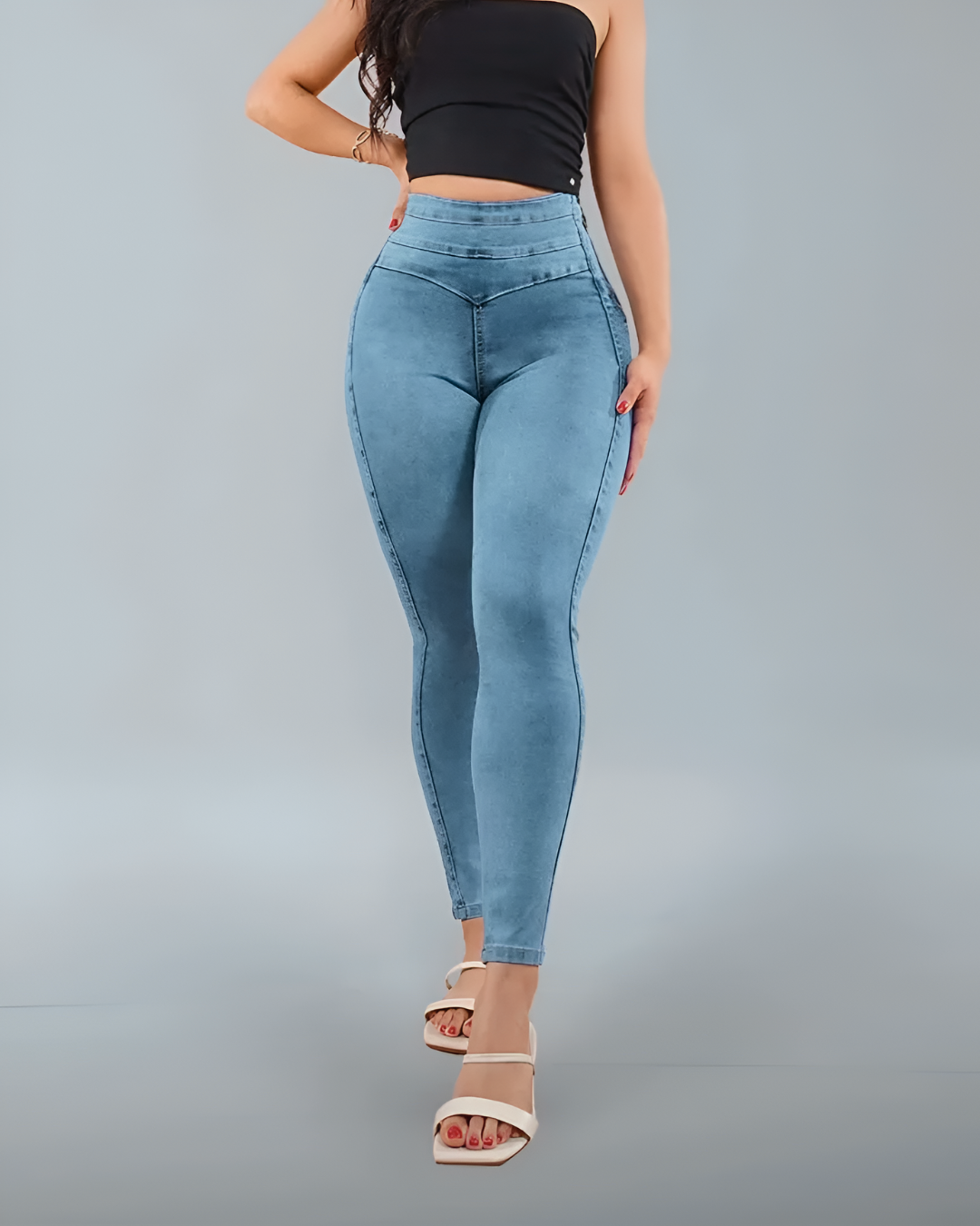 Magas Derekú Szabott Nadrág®